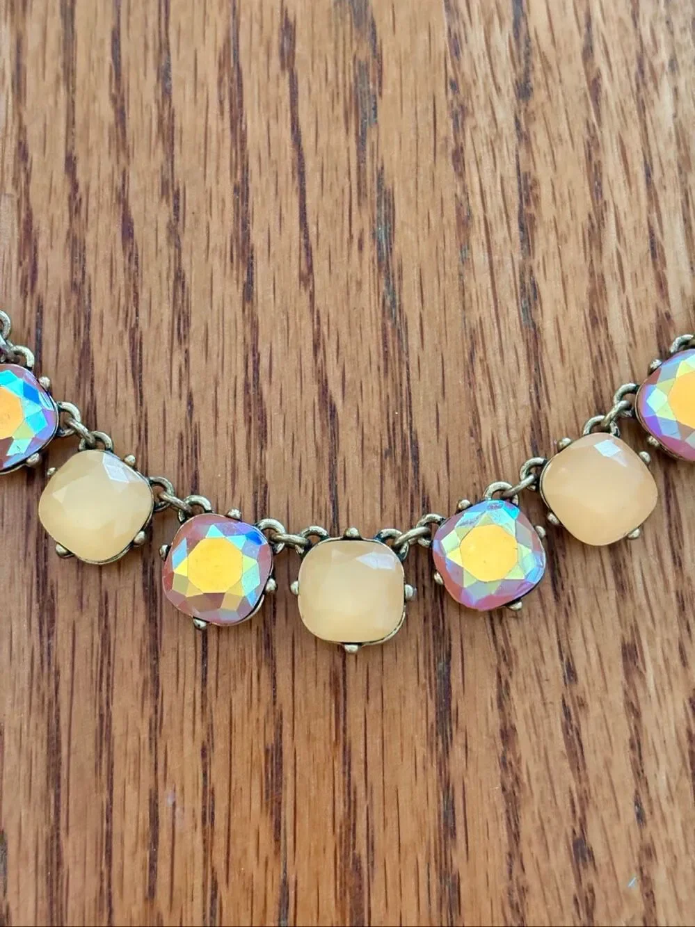 J. Crew chunky iridescent